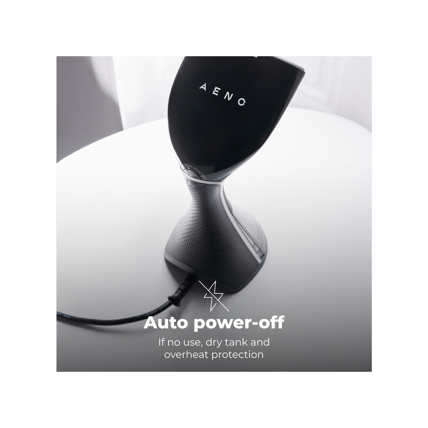 AENO - Kädessä pidettävä vaatteiden höyrystin 1500W/230V