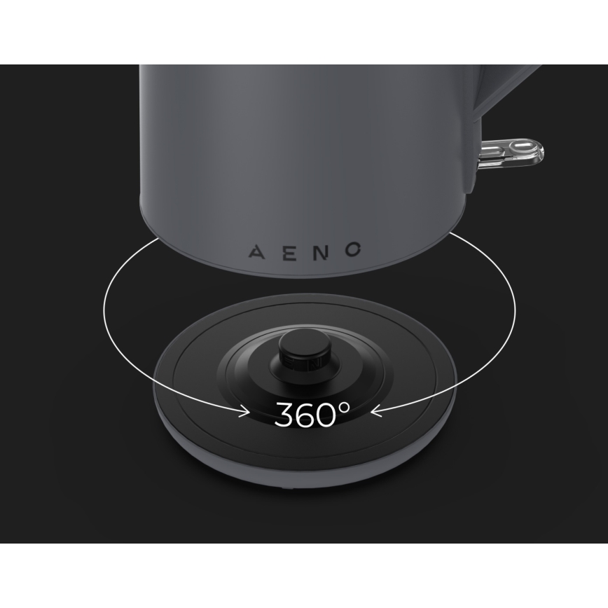 AENO - Sähkökäyttöinen vedenkeitin 1,5 l 2200W/230V musta