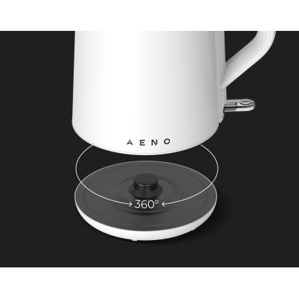 AENO - Sähkökannu 1,5 l 2200W/230V valkoinen