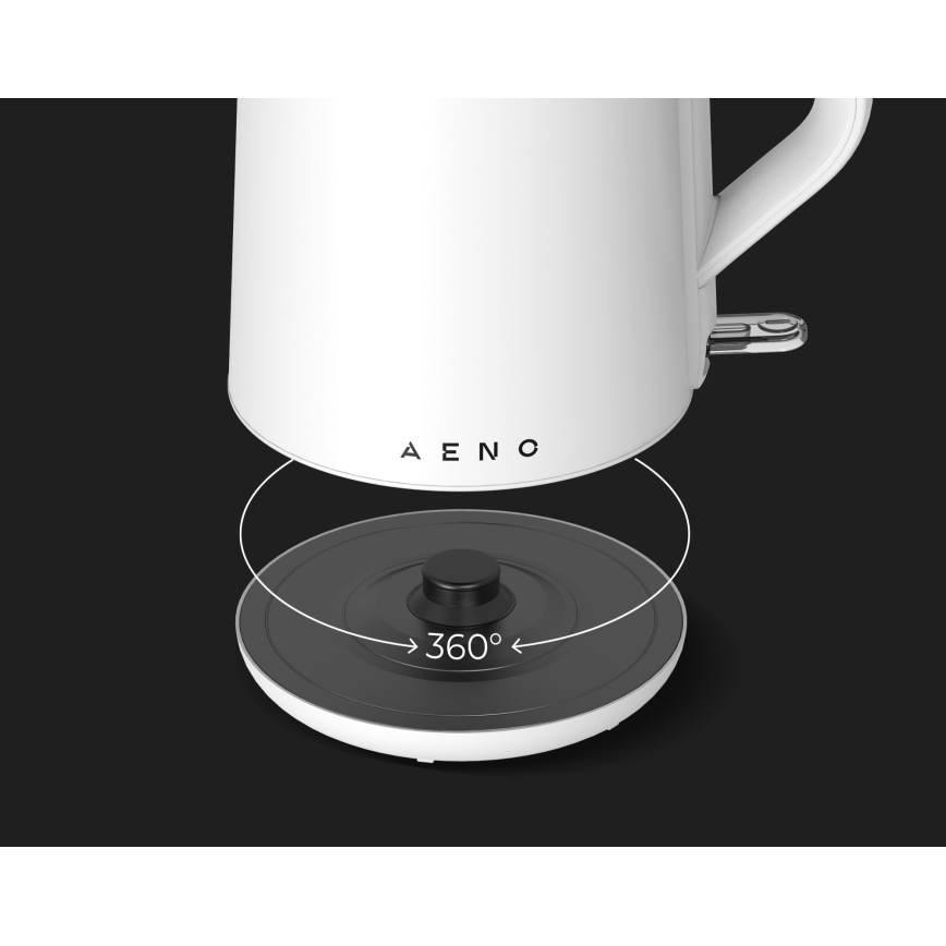 AENO - Sähkökannu 1,5 l 2200W/230V valkoinen