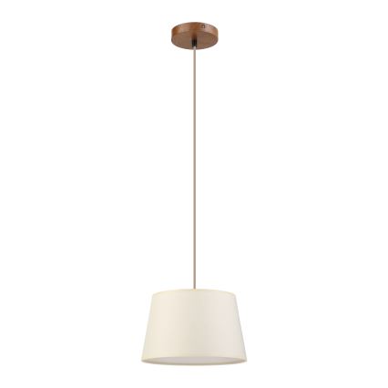 AIDA-riippuvalaisin johdolla 1xE27/15W/230V Ø 25 cm tammi/kerma