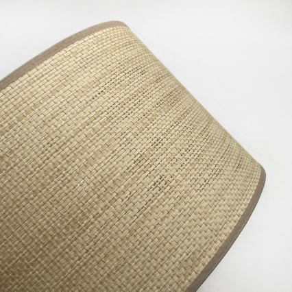 AIDA-riippuvalaisin johdolla, 2xE27/15W/230V, Ø 35 cm, tammi/raffia