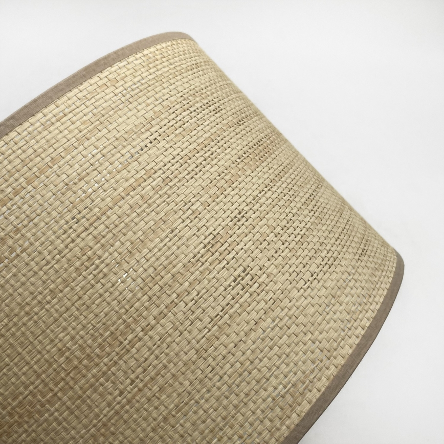 AIDA-riippuvalaisin johdolla, 2xE27/15W/230V, Ø 35 cm, tammi/raffia