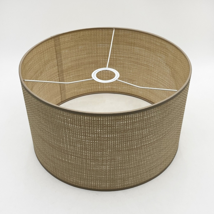 AIDA-riippuvalaisin johdolla, 2xE27/15W/230V, Ø 35 cm, tammi/raffia