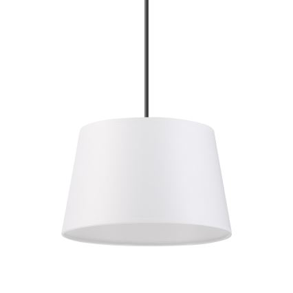 AIDA-riippuvalaisin vaijerilla 1xE27/60W/230V, halkaisija 25 cm, tammi/saksanpähkinä/valkoinen