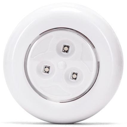 Aigostar - SETTI 3x RGB-LED Kannettava yövalaisin LED/3xAAA + kaukosäädin