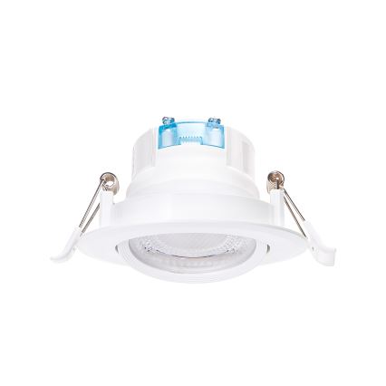 Aigostar - 3 kpl LED-upotettavat kattovalaisimet, 5 W, 230 V, 6500 K, halkaisija 8,5 cm, valkoinen