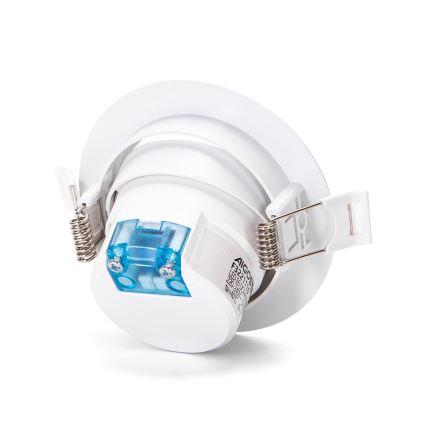 Aigostar - 3 kpl LED-upotettavat kattovalaisimet, 5 W, 230 V, 6500 K, halkaisija 8,5 cm, valkoinen