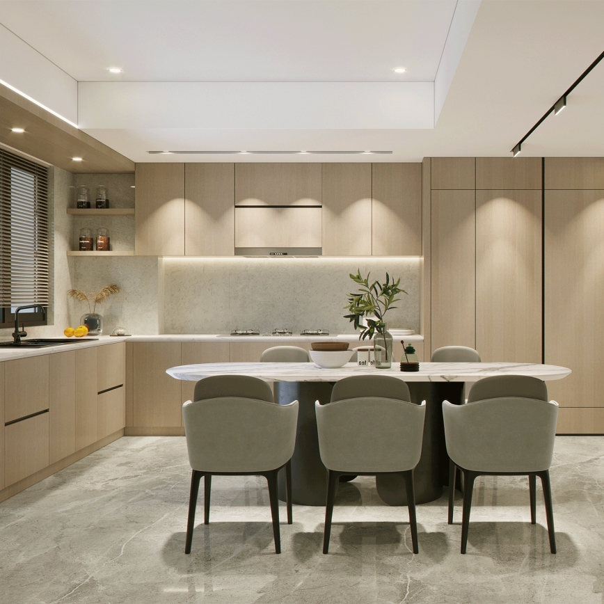 Aigostar - 3 kpl setti LED-uppovalaisimia LED/5W/230V 3000K Ø 8,5 cm valkoinen