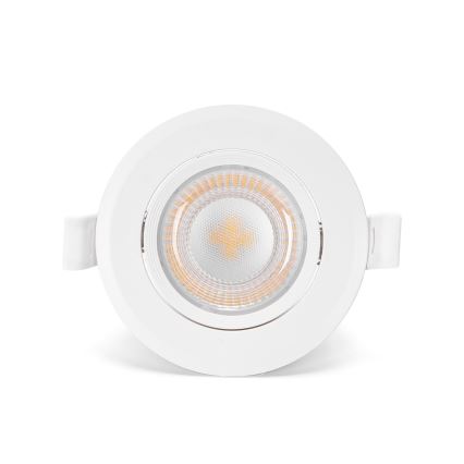 Aigostar - 3 kpl setti LED-uppovalaisimia LED/5W/230V 3000K Ø 8,5 cm valkoinen