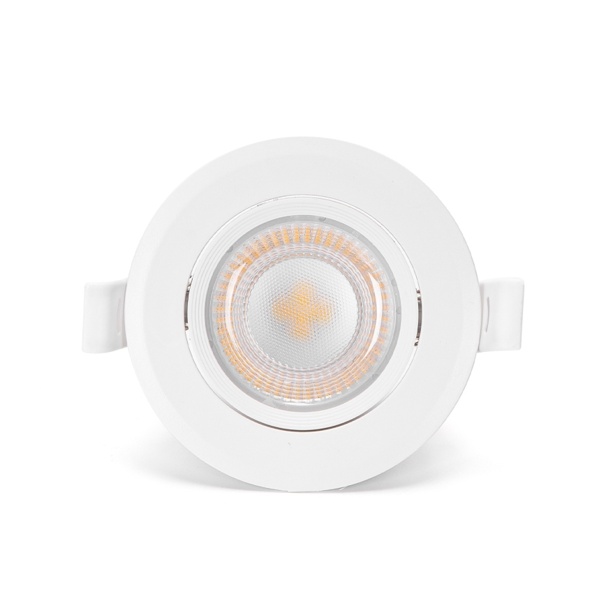Aigostar - 3 kpl setti LED-uppovalaisimia LED/5W/230V 3000K Ø 8,5 cm valkoinen