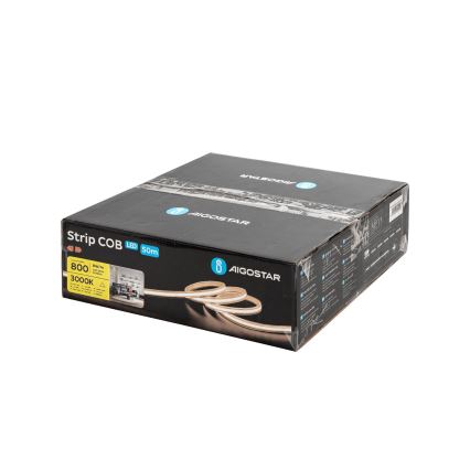 Aigostar - 50 m LED-nauha, 320 W, 230 V, 3000 K, IP65