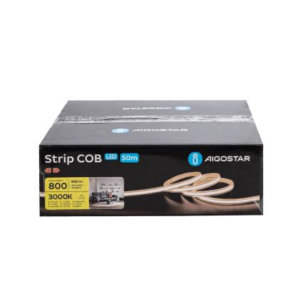 Aigostar - 50 m LED-nauha, 320 W, 230 V, 3000 K, IP65