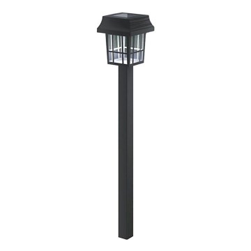 Aigostar - 6 kpl LED-aurinkovalaisinsetti LED/2V 6500K IP44 40 mAh musta