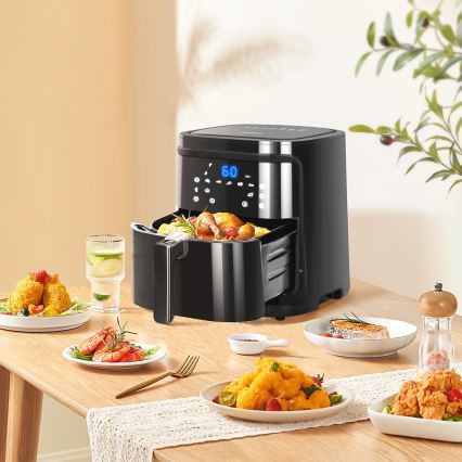 Aigostar - Älykäs Air Fryer 7l 1900W/230V/60min Wi-Fi