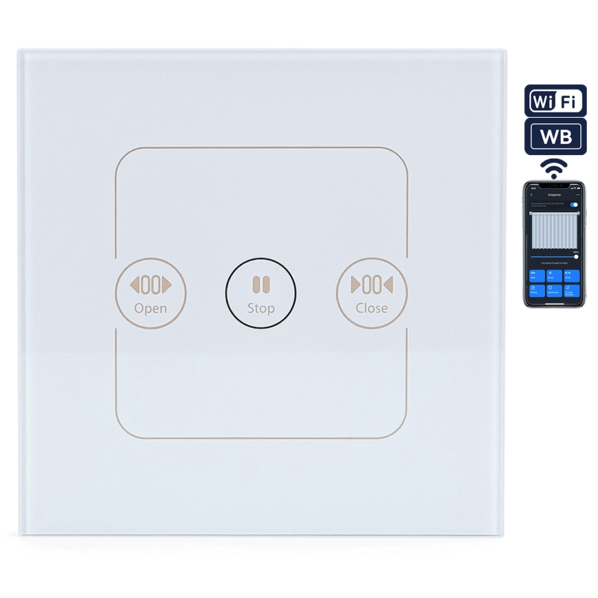 Aigostar - Älykäs kytkin sälekaihtimien ohjaukseen 230V Wi-Fi Tuya