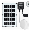 Aigostar - Aurinkokäyttöinen LED-kattovalaisin anturilla LED/35W/3,7V 3000 mAh IP65 + kaukosäädin