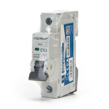 Aigostar - Automaattikatkaisija 1-vaiheinen 1P-63A-C 230-400V