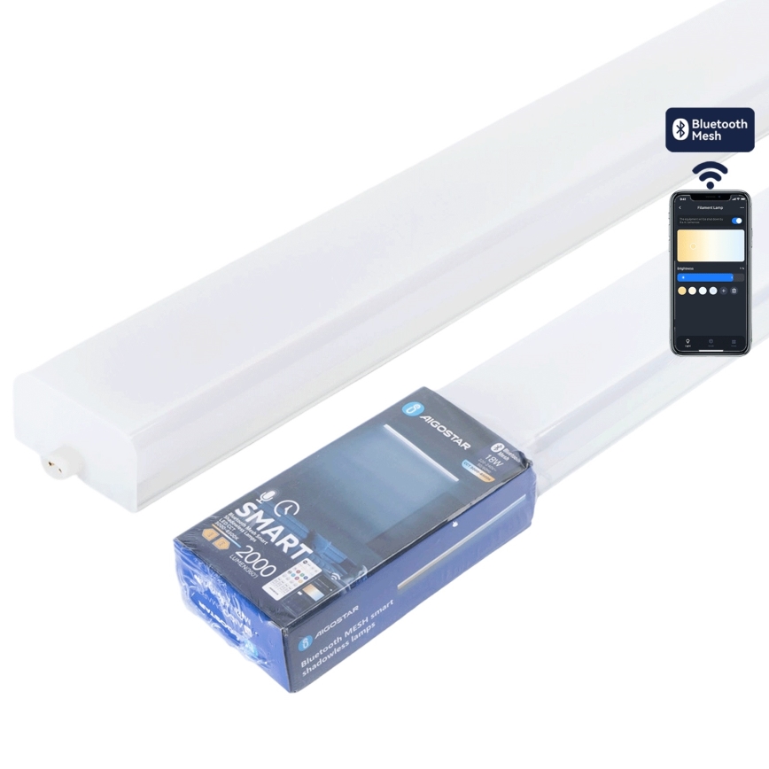Aigostar - himennettävä LED-loistevalaisin MESH LED/18W/230V 3000-6500K
