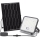 Aigostar - Himmennettävä aurinkokäyttöinen LED-valonheitin tunnistimella LED/120W/3,4V 6500K IP66 8000 mAh + kaukosäädin