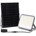 Aigostar - himmennettävä LED-aurinkokennolla toimiva heijastin LED/200W/3,4V 3000/4000/6500K IP66 16000 mAh + kaukosäädin