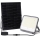 Aigostar - himmennettävä LED-aurinkokennolla toimiva heijastin LED/200W/3,4V 3000/4000/6500K IP66 16000 mAh + kaukosäädin