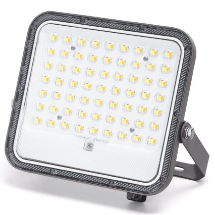 Aigostar - LED himmennettävä aurinkokohdevalo LED/100W/3,4V 3000/4000/6500K IP66 8000 mAh + kaukosäädin