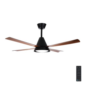 Aigostar - himmennettävä LED-kattotuuletin LED/24W/230V 2700-6500K 132cm + kaukosäädin