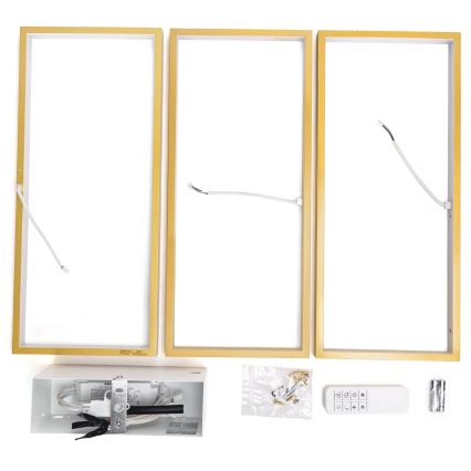 Aigostar - Himmennettävä LED-kattovalaisin LED/38W/230V 2700-6500K + kauko-ohjaus