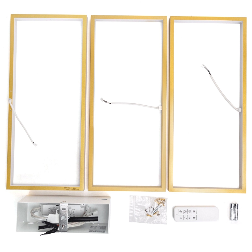 Aigostar - Himmennettävä LED-kattovalaisin LED/38W/230V 2700-6500K + kauko-ohjaus