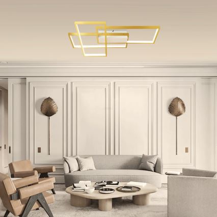 Aigostar - Himmennettävä LED-kattovalaisin LED/38W/230V 2700-6500K + kauko-ohjaus