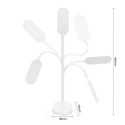 Aigostar - Himmennettävä LED-kosketuspöytävalaisin LED/3W/5V