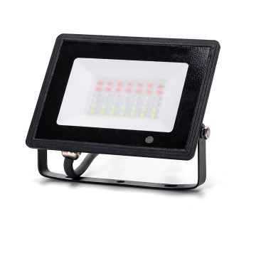 Aigostar - himmennettävä LED RGBW-valonheitin LED/30W/230V IP65 + kaukosäädin