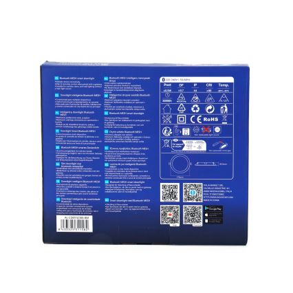 Aigostar - Himmennettävä riippuva LED-kattovalaisin MESH LED/15W/230V 2700-6500K halkaisija 17 cm