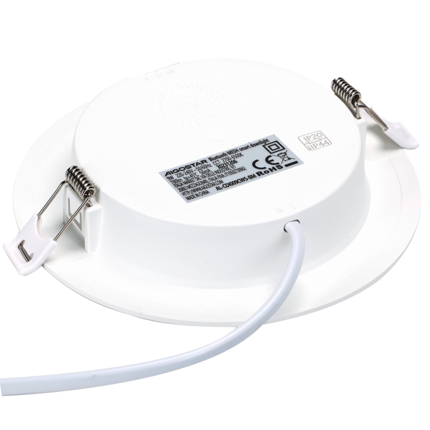 Aigostar - Himmennettävä riippuva LED-kattovalaisin MESH LED/9W/230V 2700-6500K halkaisija 14,5 cm