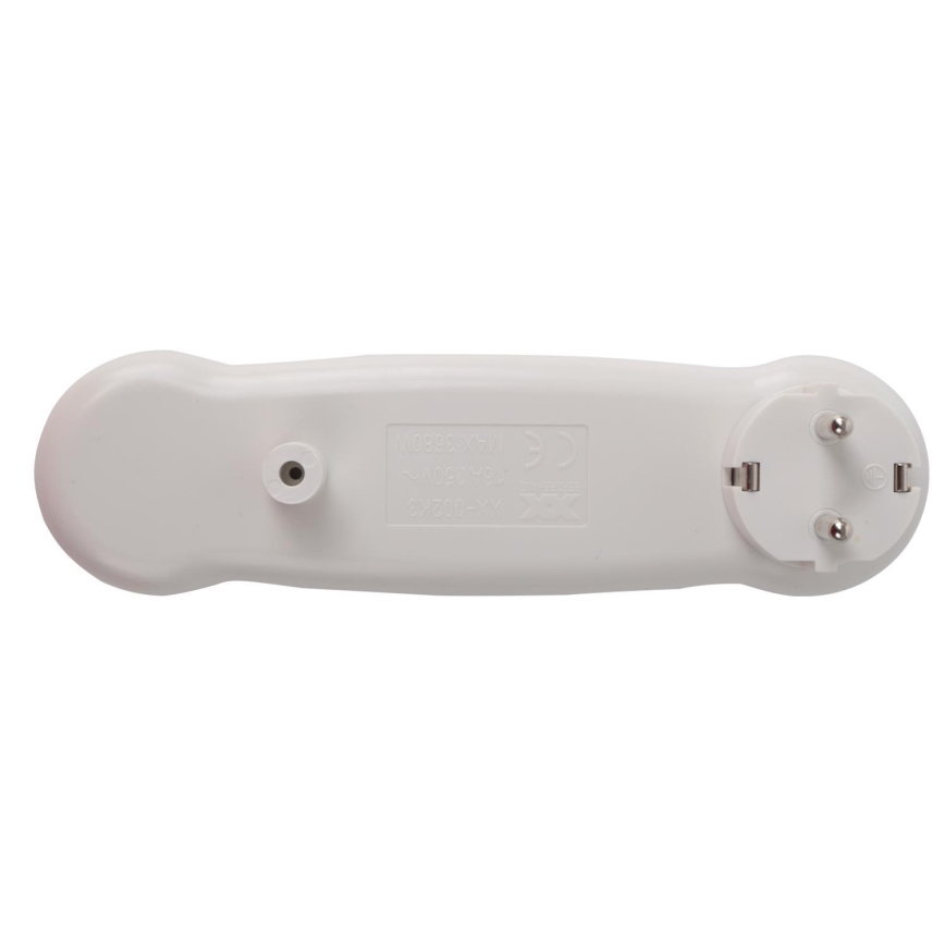 Aigostar - Jakorasia kytkimellä 3x16A/230V SCHUKO