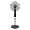Aigostar – Jalustatuuletin 50 W / 230 V, 130 cm, musta, kaukosäätimellä