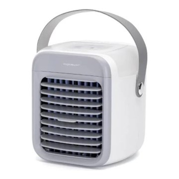 Aigostar - Kannettava ilmastointilaite 8W/5V valkoinen