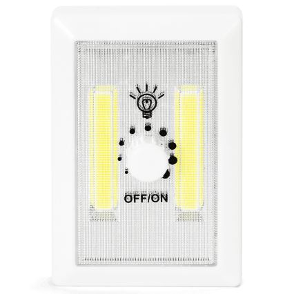 Aigostar - kannettava LED-yövalaisin LED/3xAAA 6500K