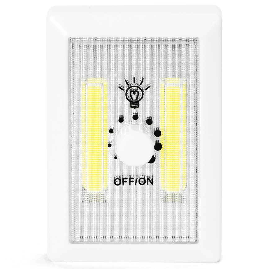 Aigostar - kannettava LED-yövalaisin LED/3xAAA 6500K