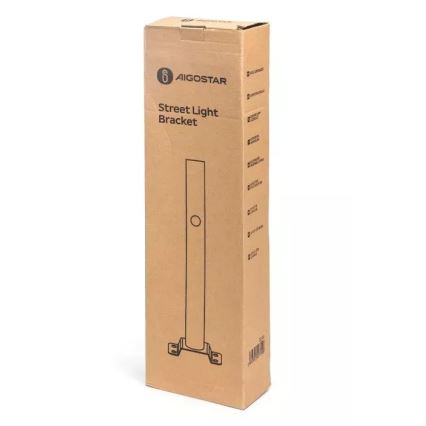 Aigostar - Katuvalaisimen pidike 48,9 cm musta