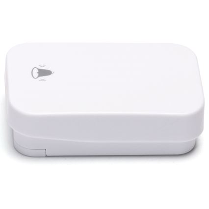 Aigostar - Langaton pistokeovikello 1Z 230V IPX4 valkoinen