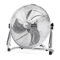 Aigostar - Lattiatuuletin 100W/230V Ø 54 cm kiillotettu kromi