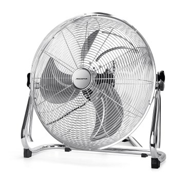 Aigostar - Lattiatuuletin 100W/230V Ø 54 cm kiillotettu kromi