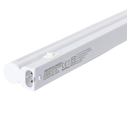 Aigostar - LED-alakaapin valaisin LED/9W/230V 3000K 57,2 cm