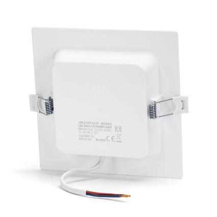 Aigostar - LED-alasvalo LED/9W/230V 4000K 14,5x14,5 cm valkoinen