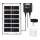 Aigostar - LED-aurinkokattokruunu LED/35W/12V 3000 mAh 6500K IP65 halkaisija 10 cm + kaukosäädin
