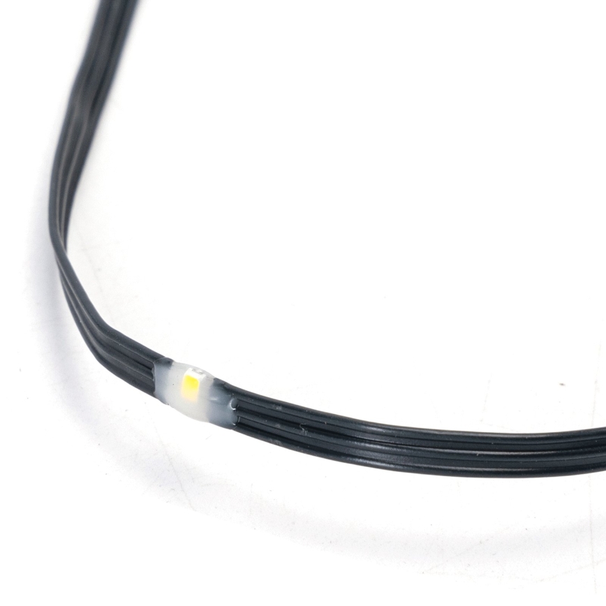 Aigostar - LED-aurinkokäyttöinen jouluköynnös 500xLED/8 toimintoa 52m IP65 kylmänvalkoinen 1200 mAh