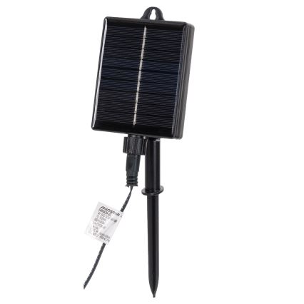 Aigostar - LED-aurinkokäyttöinen joulukoristevalosarja 300 LED / 8 toimintoa 32 m IP65 kylmänvalkoinen 1200 mAh