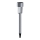Aigostar - LED aurinkokäyttöinen lamppu LED/0,006W/1,2V 29,5 cm 40 mAh mattakromi 6500K IP44